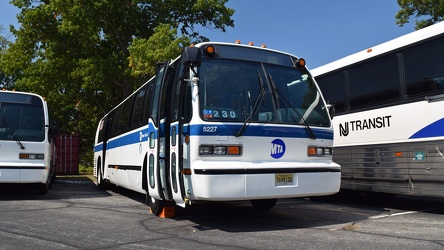 MTA bus 5227 at the New Jersey bus show