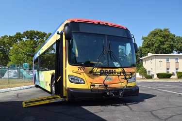 DASH bus 707 at the New Jersey bus show