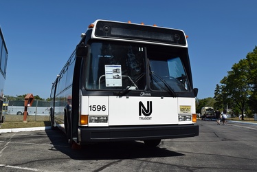 NJ Transit bus 1596 at the New Jersey bus show